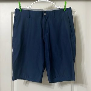 Adidas. Navy Blue. Men’s. Golf Shorts. Size 32.